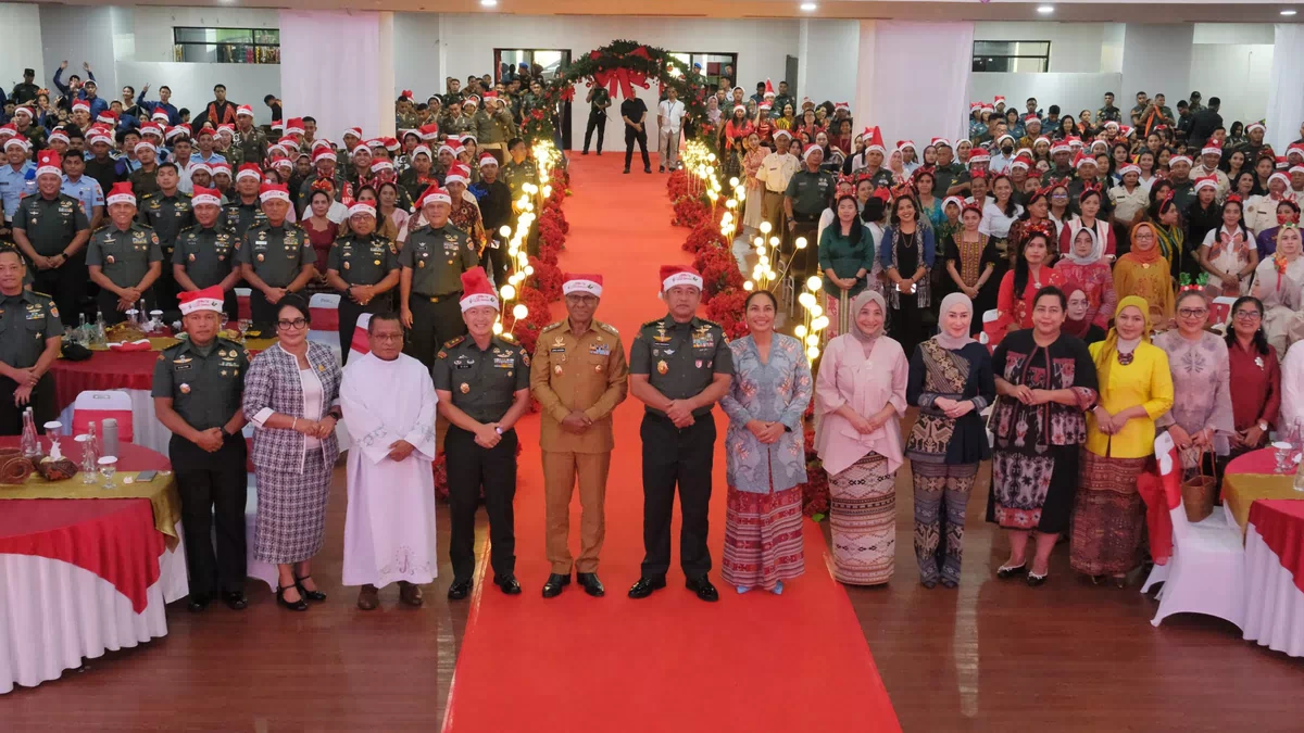 Natal TNI AD Bersama KASAD, Wagub NTT Apresiasi Kontribusi TNI dalam Pembangunan NTT