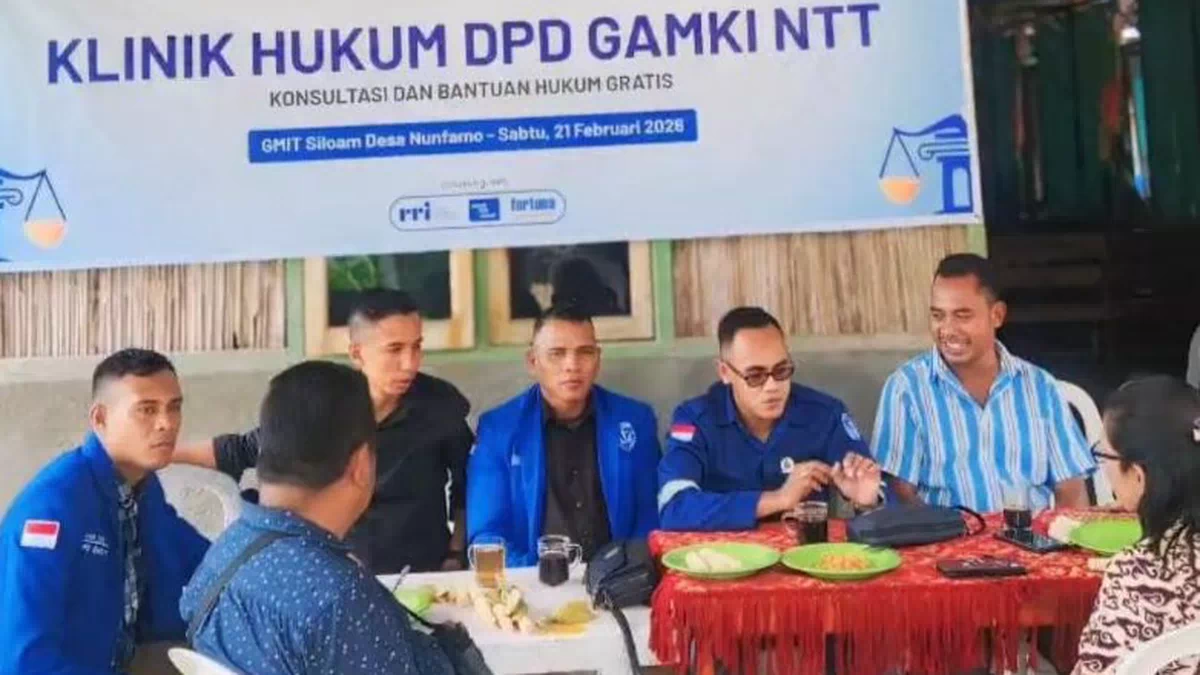 Akses Keadilan Masih Sulit, GAMKI NTT Resmi Buka Klinik Hukum Gratis untuk Jemaat dan Warga NTT