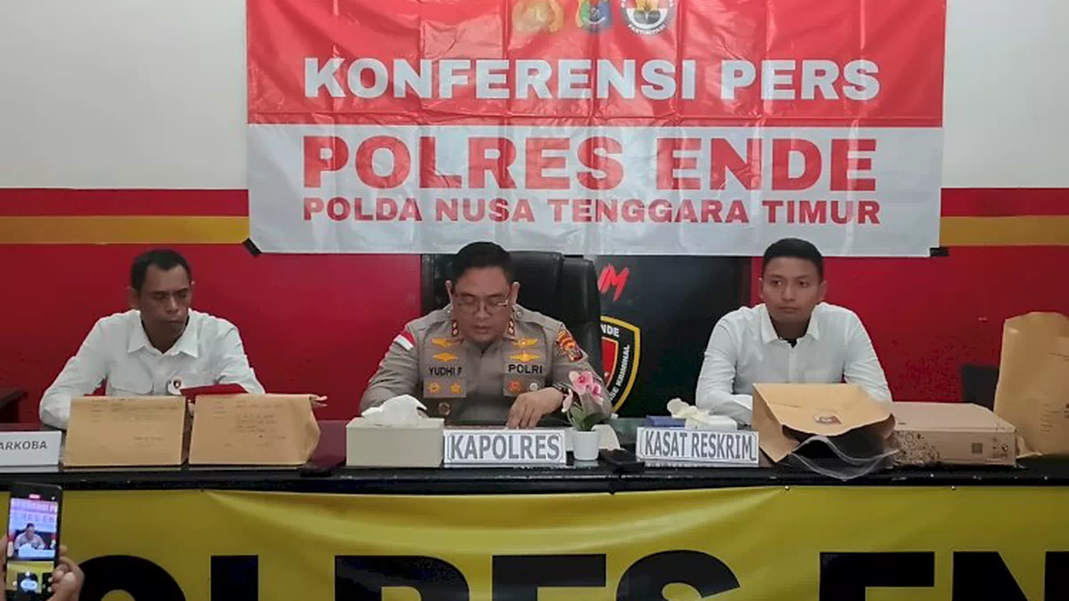 Polisi Amankan Tiga pelaku Pencurian di SD Inpres Roja 2 Ende, Dua Pelaku Masih Di Bawah Umur