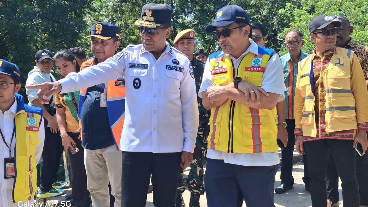 Jalur Trans Timor Lumpuh Akibat Jembatan Ambruk, Wagub NTT Tinjau dan Siapkan Solusi Darurat