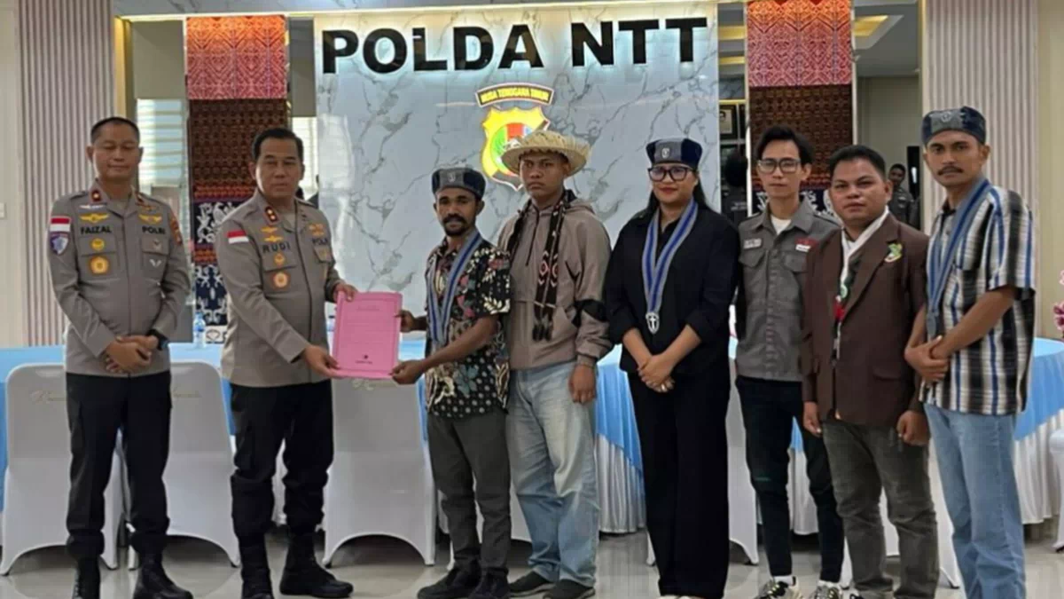 Audiensi dengan Kapolda NTT, Aliansi Mahasiswa Nilai Jawaban Kasus Gama Ferroh &amp; BBM Masih Mengambang