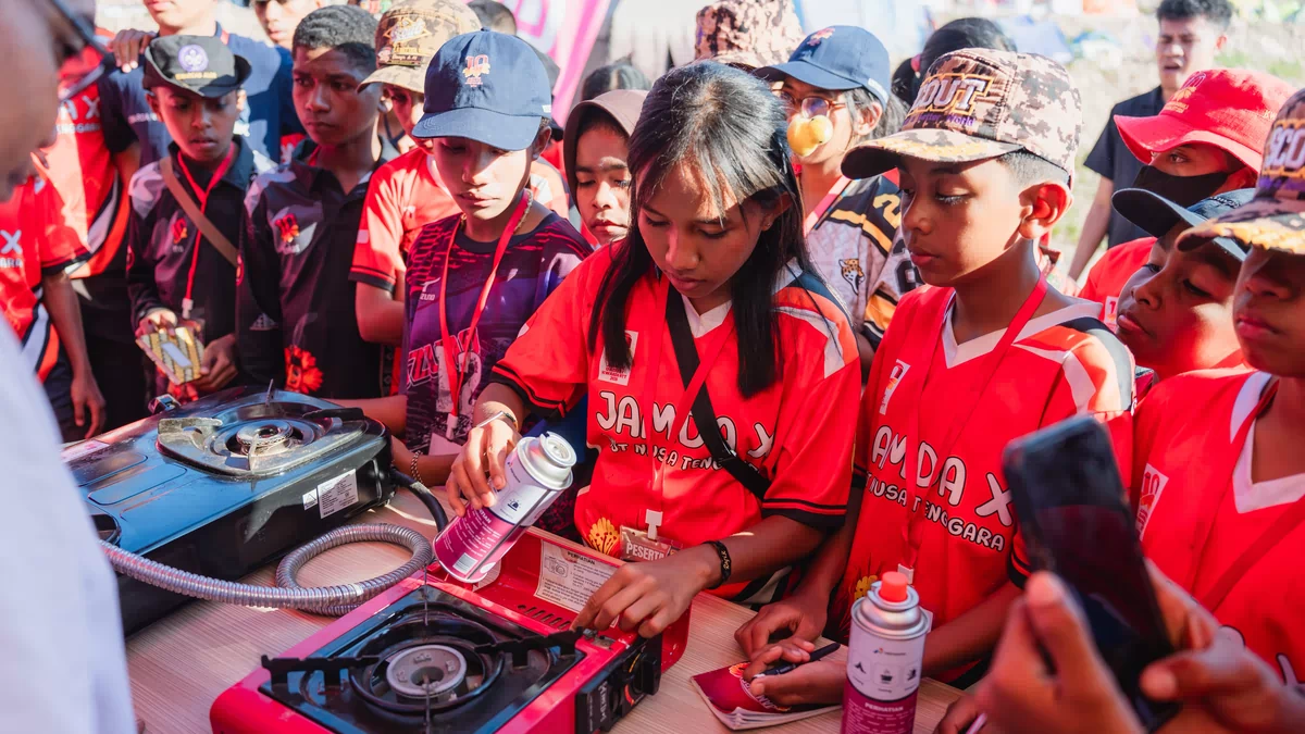 Pertamina Tanamkan Kesadaran Energi Aman kepada 1.200 Pramuka NTT Lewat Booth Bright Gas