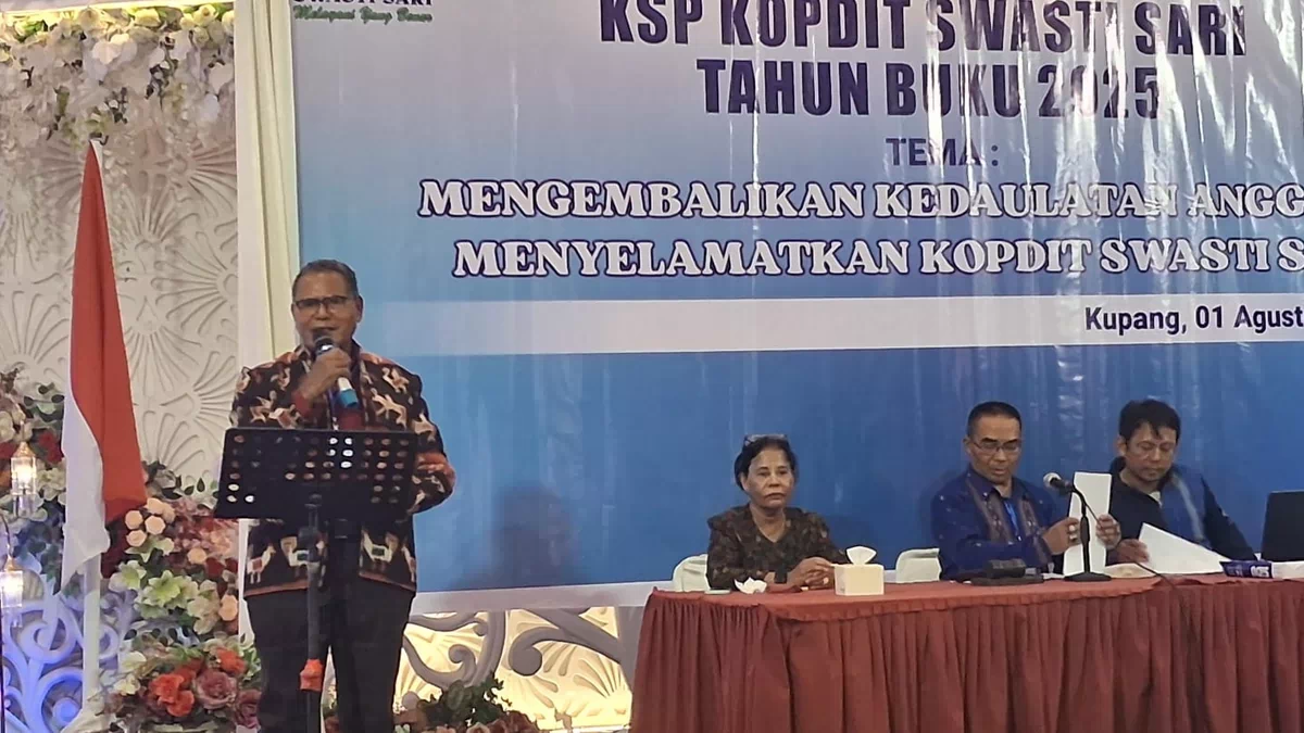 RALB  Kopdit Swasti Sari Tetapkan Yohanes Sason Helan Ketua Pengurus 2026–2028