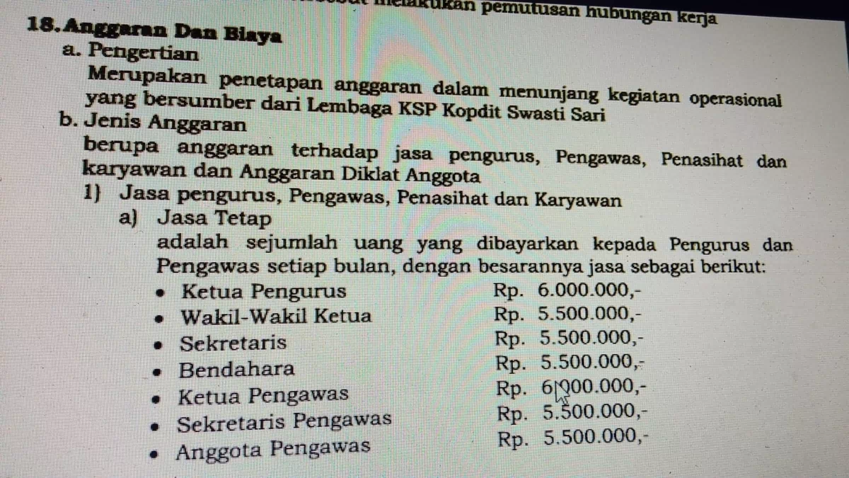 Dana Anggota KSP Swasti Sari Disorot,Honor Pendas Rp98 Juta & Gaji Rp60,5 Juta-Bulan,Yohanes Helan Tolak Terima