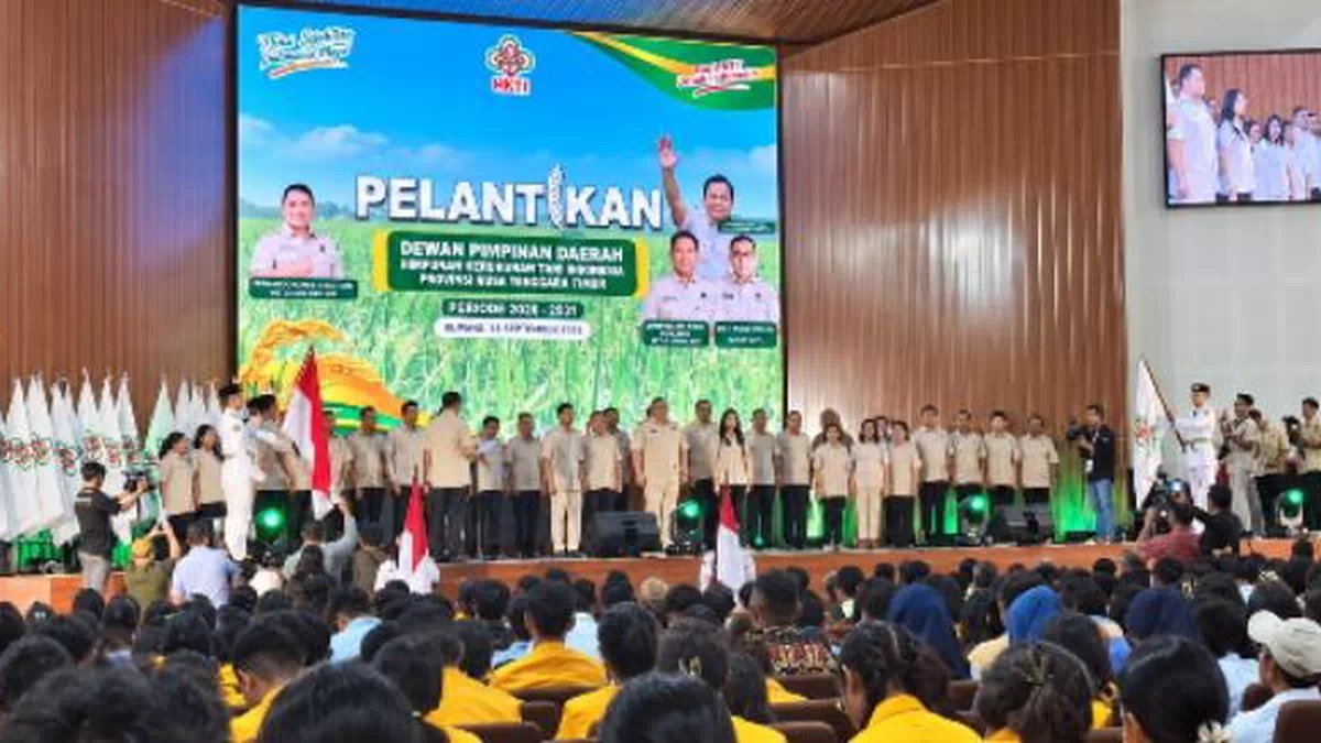 Fernando Soares Resmi Pimpin HKTI NTT, Sudaryono Dorong Pengurus Perkuat Program Pertanian