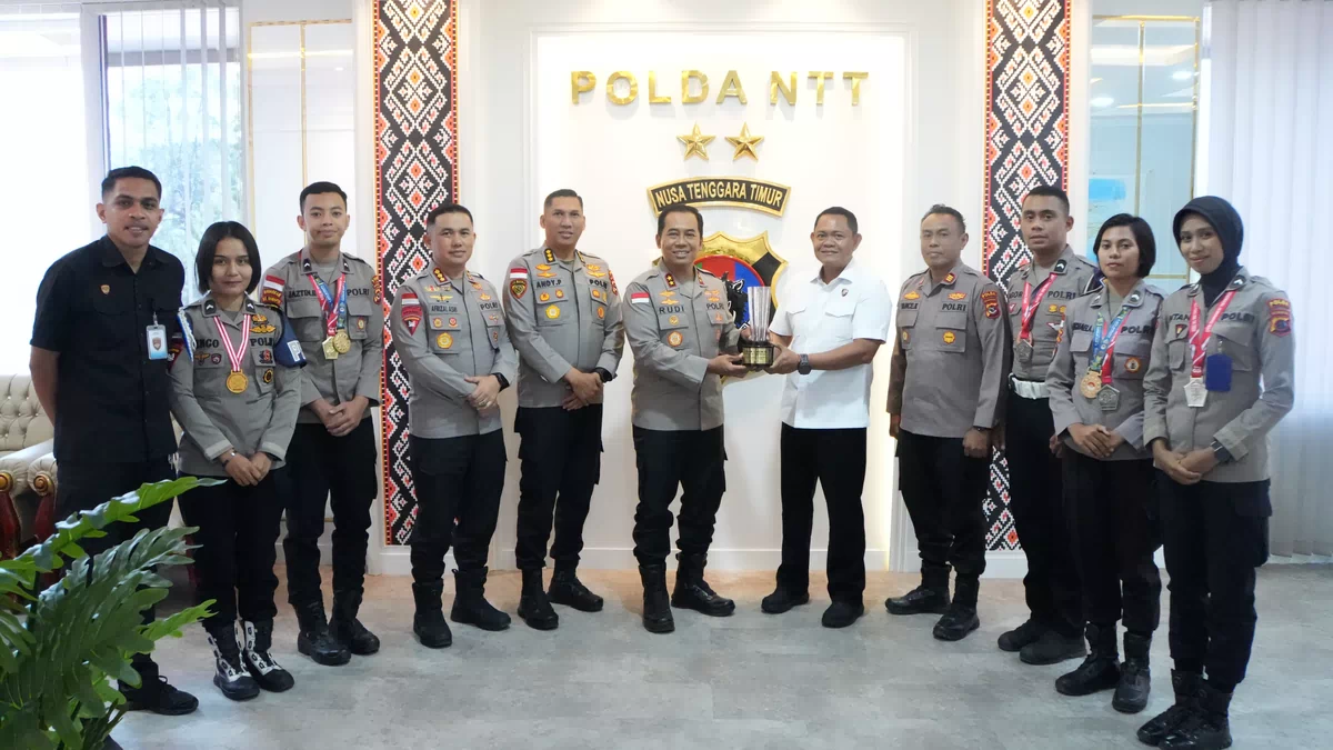 Raih Juara Umum II dan 6 Medali di Piala Panglima TNI, Atlet Polda NTT Dapat Apresiasi Kapolda