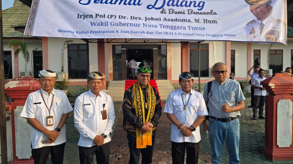 Didukung SKALA, Wagub NTT Johni Asadoma Kunker ke Kaltara, Pelajari Sistem Pajak Kendaraan Air