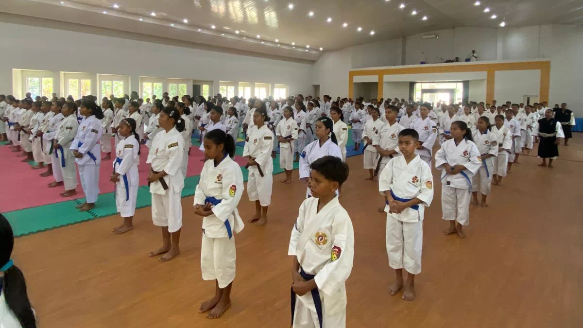 Julie Sutrisno Laiskodat Bidik Prestasi Atlet Kempo NTT di World Taikai dan PON 2028, POPDA Jadi Ajang Pembinaan