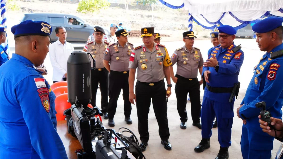 Kapolda NTT Reza Dewanto Instruksikan Polairud Berantas Bom Ikan dan Perketat Keselamatan Wisatawan