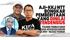 KKJ NTT dan AJI Kupang Soroti Pemberitaan Kasus Bildad Thonak Tolak Jurnalisme Tendensius