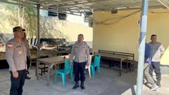 Polsek Kota Raja Jadi Polsek Pertama Dikunjungi Oleh Kapolresta  Nelson Quintas, Ini Pesannya
