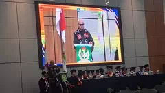Wisuda UPG 45 NTT, 439 Sarjana Dilepas,Samuel Haning Titip Pesan Jangan Minder Jadi Anak NTT