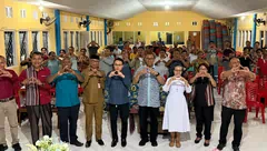 Wagub Johni Asadoma Buka Audisi Pesparani di Alor, Peserta Disiapkan Wakili NTT ke Tingkat Nasional