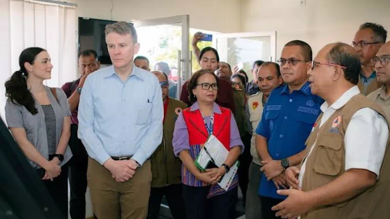 Australia dan NTT Perkuat Sistem Penanggulangan Bencana Berbasis Data