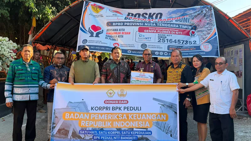 Wagub NTT, Pemprov Siapkan Rp25 Miliar untuk Tangani Gempa Flores, Penyaluran Bertahap