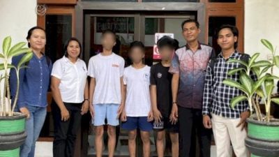 Berkas P21, Tiga Pemuda Pelaku Pencabulan Anak Diserahkan PPA Polresta Kupang Kota ke Kejaksaan