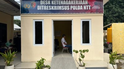 Buruh Kini Bisa Mengadu ke Polisi, Polda NTT Buka Desk Ketenagakerjaan, Bisa Dilapor Langsung