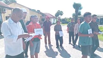 Polisi Gelar Rekon Pembunuhan Charles Utan, 7 Adegan diperagakan,Dua TSK Dijerat Pasal Berlapis