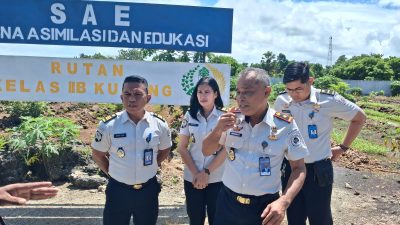 Dukung Asta Cita Presiden, Rutan Kupang Siapkan 2 Hektar Lahan Ketahanan Pangan, Minta Dukungan Alat Berat