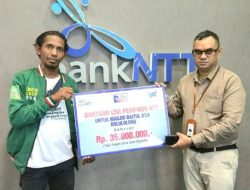 Bank NTT Cabang Lewoleba Salurkan Dana CSR untuk Rumah Ibadah di Lembata