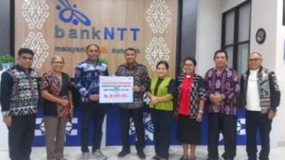 Bank NTT Hadir untuk Rakyat, Salurkan CSR Rp25 Juta Untuk Kegiatan Paskah 2026 di Rote Ndao