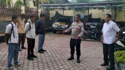 Nyaris Bentrok di Siang Bolong, 11 Pelajar SMKN 5 Kupang Diamankan Polsek Kota Raja