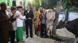 Johni Asadoma Serahkan Sapi Kurban untuk Jemaah Masjid Al Ikhlas Bonipoi, Momen Perkuat Toleransi di NTT