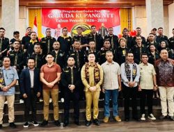 Dilantik Wali Kota, Jimmy Ratu Nahkodai Garuda Kupang, Fokus Jaga Kamtibmas dan Program Sosial
