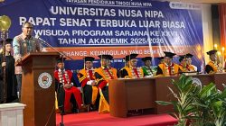 Wagub NTT di Wisuda Unipa Maumere, Kombinasi Hard Skill dan Soft Skill Penentu Sukses Dunia Kerja