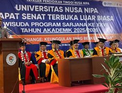 Wagub NTT di Wisuda Unipa Maumere, Kombinasi Hard Skill dan Soft Skill Penentu Sukses Dunia Kerja