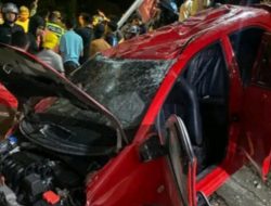 Diduga Mabuk,Mobil Berisi Enam Ladies Heo Pub Karaoke Milik Anggota DPRD Kota Kupang Terbalik, Satu Tewas