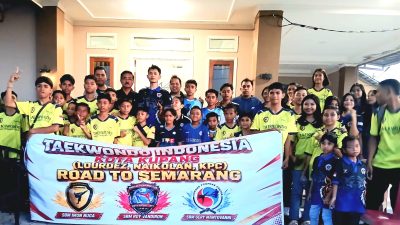 Dojang Lourders Dominasi Kontingen Kota Kupang, Kirim 32 Atlet ke Kejuaraan Taekwondo di Semarang