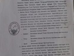 Ahli Waris Peter Banobe Hutan Kali Kupang Berdiri di Atas Tanah Ulayat,Kritik Pemkot,Pertanyakan Aliansi dan Terbitkan 12 SHM