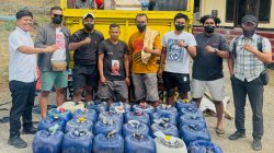 Ditpolairud Polda NTT Gagalkan Penyelundupan 750 Liter BBM Subsidi ke Rote, Dua Pelaku Ditangkap